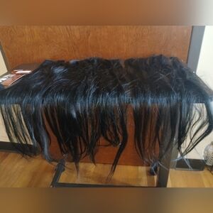 LELINTA 7 black 26" straight clip in hair extensions